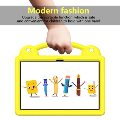 For TCL Tab 10 Gen2 10.36 2023 Handle Kickstand Children EVA Shockproof Tablet Case(Yellow) - Others by buy2fix | Online Shopping UK | buy2fix