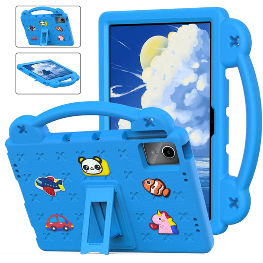 For Walmart Onn Tbspg 100110027 2023 Handle Kickstand Children EVA Shockproof Tablet Case(Sky Blue)