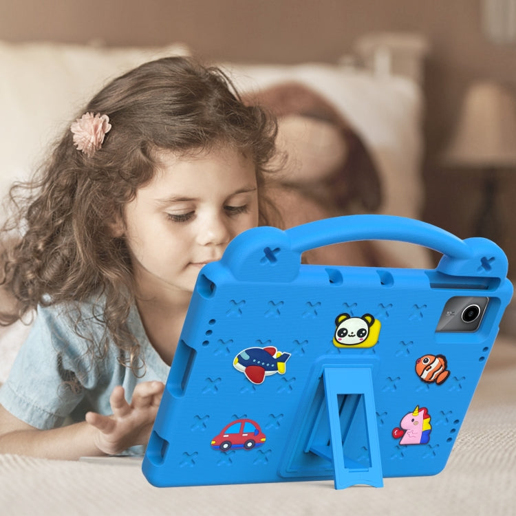 For Onn Tbspg 100110027 2023 Handle Kickstand Children EVA Shockproof Tablet Case(Sky Blue) - Others by buy2fix | Online Shopping UK | buy2fix
