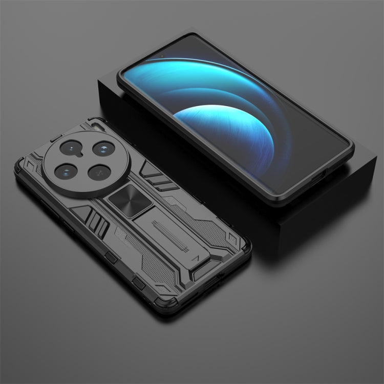 For vivo X100 Pro Supersonic Armor PC Hybrid TPU Phone Case(Black) - vivo Cases by imak | Online Shopping UK | buy2fix