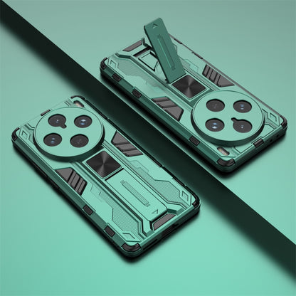 For vivo X100 Pro Supersonic Armor PC Hybrid TPU Phone Case(Green) - vivo Cases by imak | Online Shopping UK | buy2fix