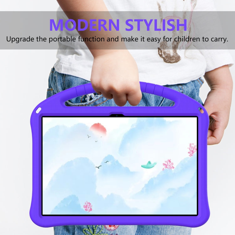 For Lenovo Tab P12 EVA Shockproof Tablet Case with Holder(Purple) - Lenovo by buy2fix | Online Shopping UK | buy2fix