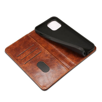 For iPhone 15 Suteni Baroque Calf Texture Buckle Wallet Leather Phone Case(Blue) - iPhone 15 Cases by Suteni | Online Shopping UK | buy2fix