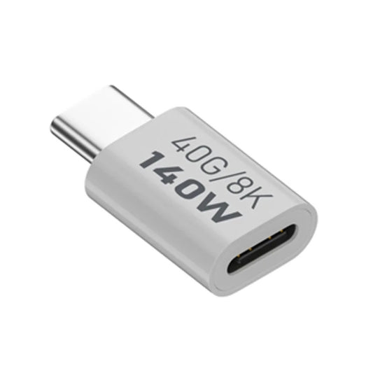 USB 3.1 Type-C to Type-C 40Gbps 8K Transmission Adapter 140W 5A Charge, Specification:Type-C Male to Female by buy2fix