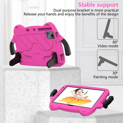For TCL NxtPader 11 2023 Ice Baby EVA Shockproof Hard PC Tablet Case(Rose Red+Black) - Others by buy2fix | Online Shopping UK | buy2fix