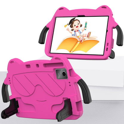 For TCL NxtPader 11 2023 Ice Baby EVA Shockproof Hard PC Tablet Case(Rose Red+Black) - Others by buy2fix | Online Shopping UK | buy2fix