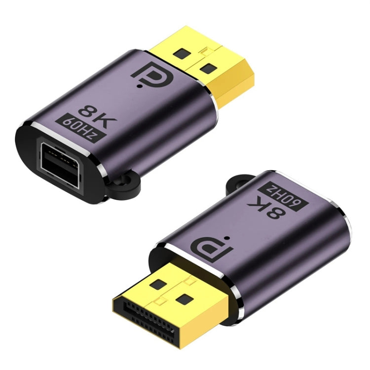 DP1.4 Male to Mini DP Female Adapter 8K 60Hz HD Video Transmission Expanding by buy2fix