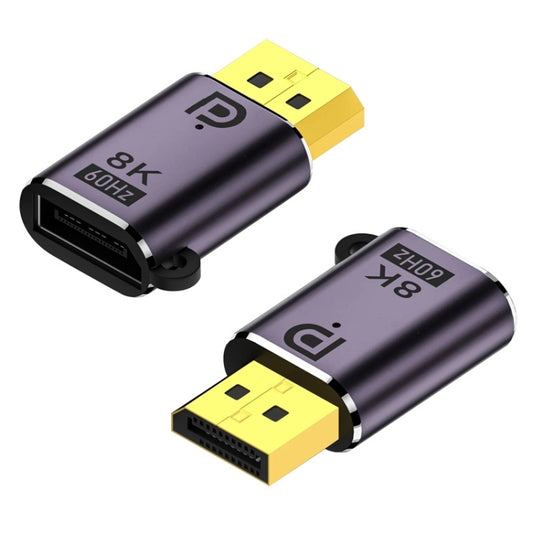 DP1.4 Male to DP 1.4 Female Adapter 8K 60Hz HD Video Transmission Expanding by buy2fix