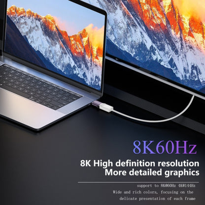 DP1.4 Male to DP 1.4 Female Adapter 8K 60Hz HD Video Transmission Expanding by buy2fix