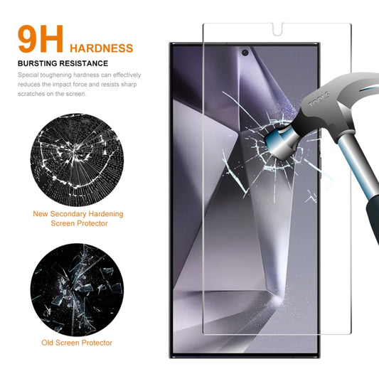 For Samsung Galaxy S25 Ultra 5G ENKAY 0.18mm High Aluminum-silicon Tempered Glass Film, Support Ultrasonic Fingerprint Unclock - Galaxy S25 Ultra 5G Tempered Glass by ENKAY | Online Shopping UK | buy2fix