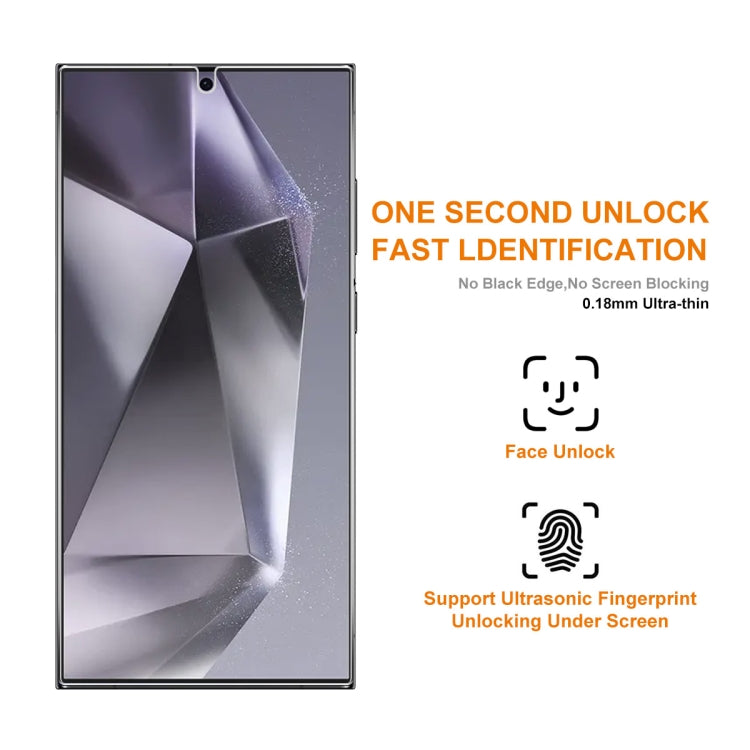 For Samsung Galaxy S25 Ultra 5G ENKAY 0.18mm High Aluminum-silicon Tempered Glass Film, Support Ultrasonic Fingerprint Unclock - Galaxy S25 Ultra 5G Tempered Glass by ENKAY | Online Shopping UK | buy2fix