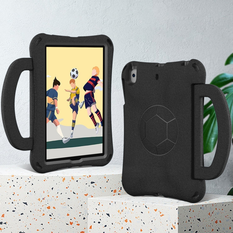 For iPad mini 5 / 4 / 3 /2 / 1 Handle Football Shaped EVA Shockproof Tablet Case(Black) - iPad mini (2019) / mini 5 Cases by buy2fix | Online Shopping UK | buy2fix