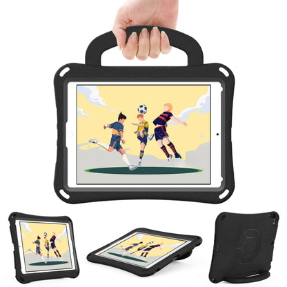 For iPad Air 3 10.5 2019 / Pro 10.5 Handle Football Shaped EVA Shockproof Tablet Case(Black) - iPad Air (2019) Cases by buy2fix | Online Shopping UK | buy2fix