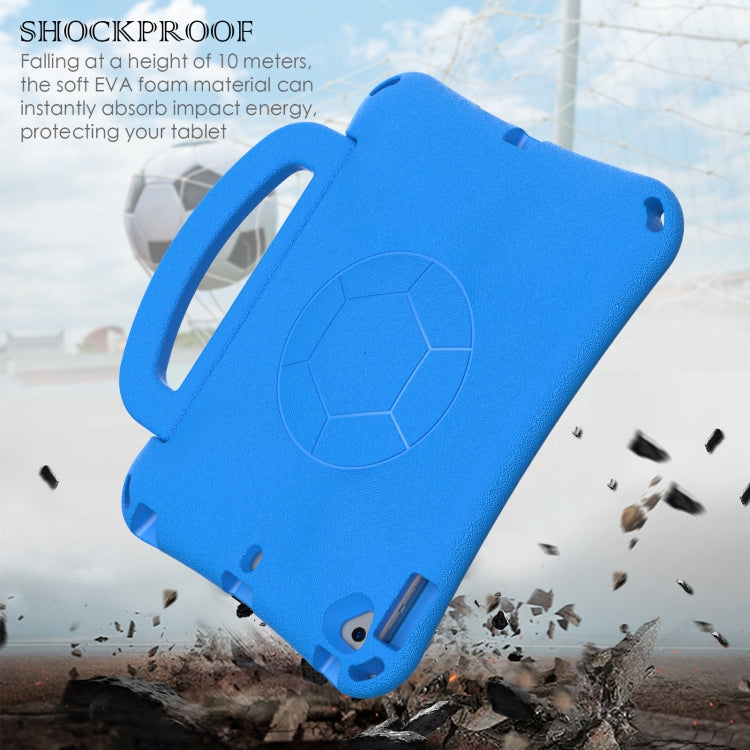 For iPad Air 3 10.5 2019 / Pro 10.5 Handle Football Shaped EVA Shockproof Tablet Case(Blue) - iPad Air (2019) Cases by buy2fix | Online Shopping UK | buy2fix