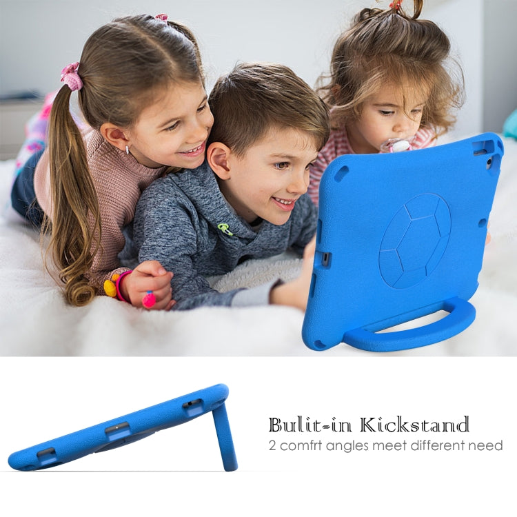For iPad Air 3 10.5 2019 / Pro 10.5 Handle Football Shaped EVA Shockproof Tablet Case(Blue) - iPad Air (2019) Cases by buy2fix | Online Shopping UK | buy2fix