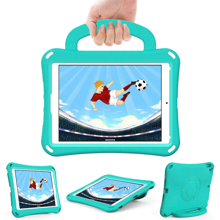 For iPad Air 3 10.5 2019 / Pro 10.5 Handle Football Shaped EVA Shockproof Tablet Case(Mint  Green) - iPad Air (2019) Cases by buy2fix | Online Shopping UK | buy2fix