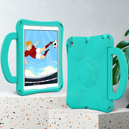 For iPad Air 3 10.5 2019 / Pro 10.5 Handle Football Shaped EVA Shockproof Tablet Case(Mint  Green) - iPad Air (2019) Cases by buy2fix | Online Shopping UK | buy2fix