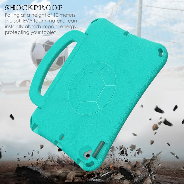 For iPad Air 3 10.5 2019 / Pro 10.5 Handle Football Shaped EVA Shockproof Tablet Case(Mint  Green) - iPad Air (2019) Cases by buy2fix | Online Shopping UK | buy2fix