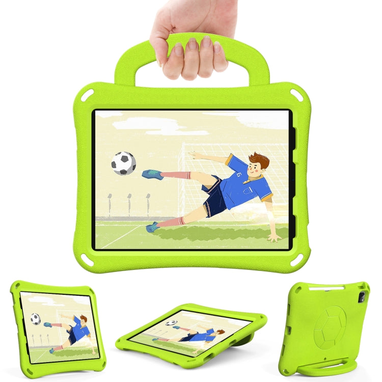For iPad Air 10.9 2022 / 2020 Handle Football Shaped EVA Shockproof Tablet Case(Grass Green) - More iPad Cases by buy2fix | Online Shopping UK | buy2fix