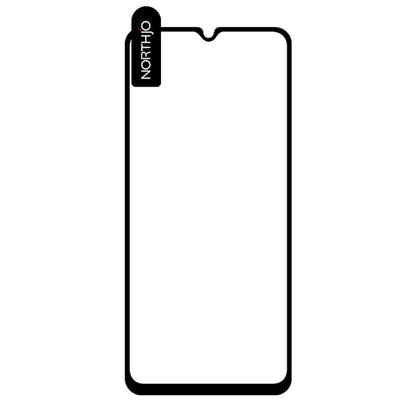 For Samsung Galaxy A05 4G / A05s 4G NORTHJO A++ Screen Protector Full Glue Silk Printing Tempered Glass Film(Black) - Galaxy Tempered Glass by NORTHJO | Online Shopping UK | buy2fix