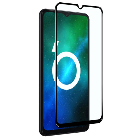 For Samsung Galaxy A23 4G/5G NORTHJO A++ Screen Protector Full Glue Silk Printing Tempered Glass Film(Black) - Galaxy Tempered Glass by NORTHJO | Online Shopping UK | buy2fix