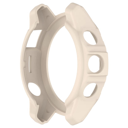 For Garmin Quatix 7 Pro Armored Hollow Half Pack TPU Watch Protective Case(Starlight Color) - Watch Cases by buy2fix | Online Shopping UK | buy2fix