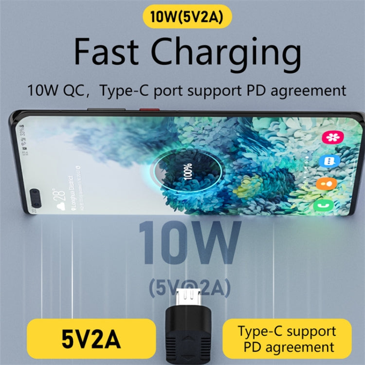 Type-C Female to Micro USB Male Adapter Data Charging Transmission, Specification:Type-C Female to Micro Male Right Bend by buy2fix