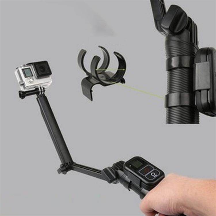 G087 Black WiFi Remote Clip Holder Compatible with GoPro Selfie Stick Mount Remote Clip by buy2fix