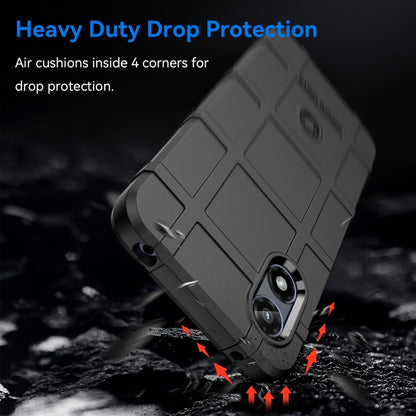 For Motorola Moto G Play 2024 Full Coverage Shockproof TPU Phone Case(Black) by buy2fix