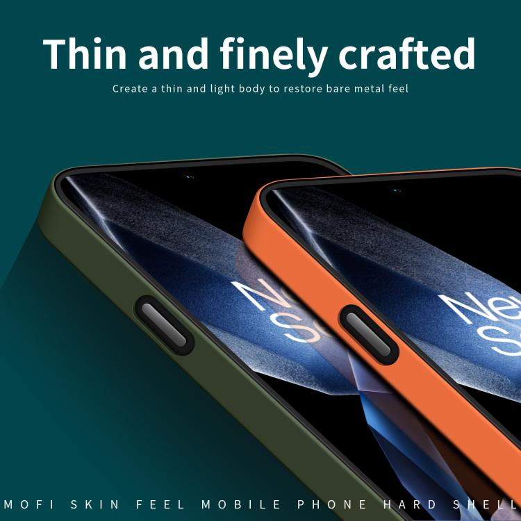 For OnePlus 13 MOFI Qin Series Skin Feel All-inclusive PC Phone Case(Gray) - OnePlus Cases by MOFI | Online Shopping UK | buy2fix