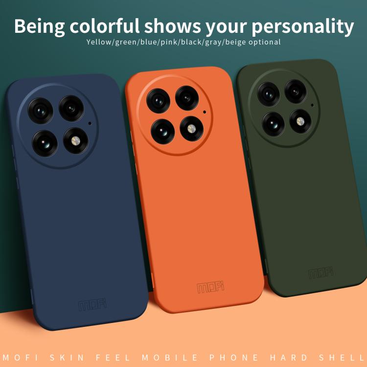 For OnePlus 13 MOFI Qin Series Skin Feel All-inclusive PC Phone Case(Green) - OnePlus Cases by MOFI | Online Shopping UK | buy2fix