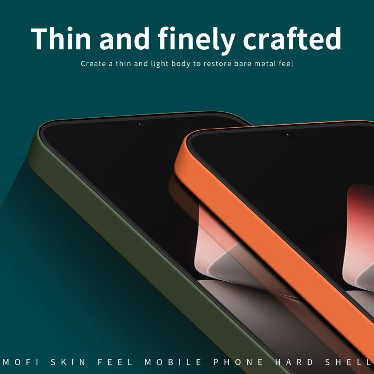 For Meizu 21 Pro MOFI Qin Series Skin Feel All-inclusive PC Phone Case(Black) - More Brand by MOFI | Online Shopping UK | buy2fix