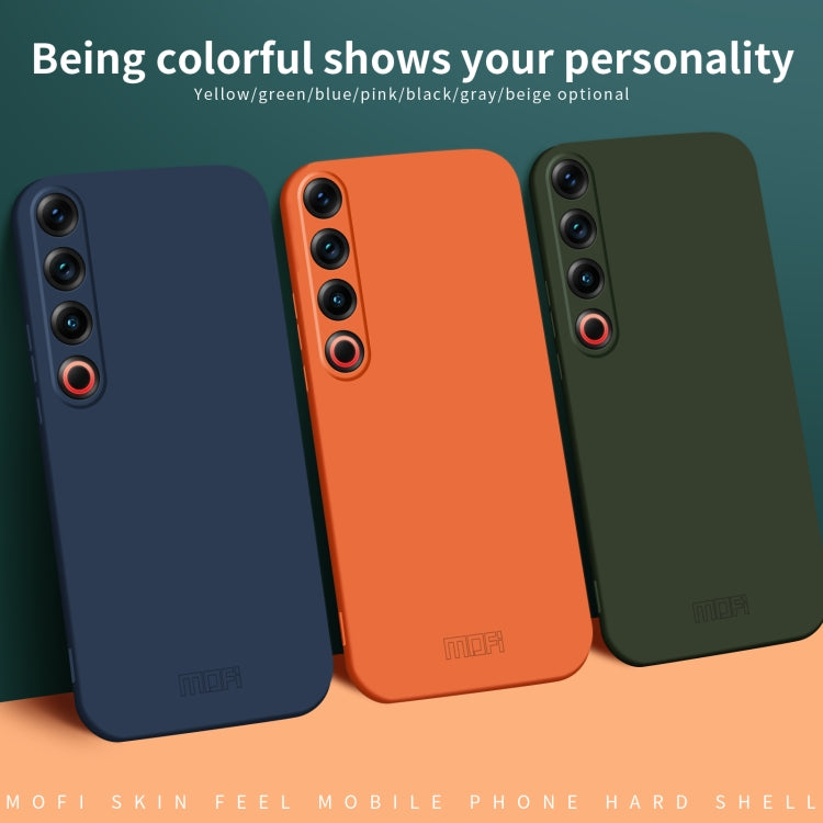 For Meizu 21 Pro MOFI Qin Series Skin Feel All-inclusive PC Phone Case(Beige) - More Brand by MOFI | Online Shopping UK | buy2fix