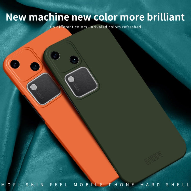 For vivo S18 MOFI Qin Series Skin Feel All-inclusive PC Phone Case(Blue) - vivo Cases by MOFI | Online Shopping UK | buy2fix