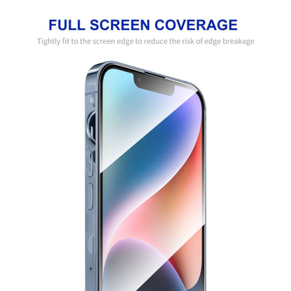 For iPhone 14 / 16e / 13 / 13 Pro ENKAY Easy Install High Alumina Silicon Full Glass Film - iPhone 14 Tempered Glass by ENKAY | Online Shopping UK | buy2fix