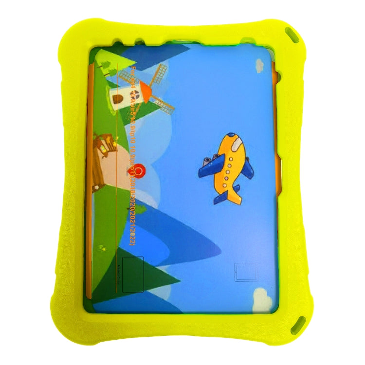 For iPad 2025 / 2022 360 Rotation Aircraft Holder EVA Shockproof Tablet Case(Yellow) - iPad 2025 / 2022 Cases by buy2fix | Online Shopping UK | buy2fix
