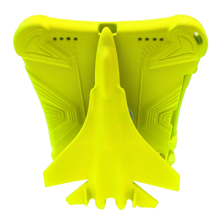For iPad 2025 / 2022 360 Rotation Aircraft Holder EVA Shockproof Tablet Case(Yellow) - iPad 2025 / 2022 Cases by buy2fix | Online Shopping UK | buy2fix