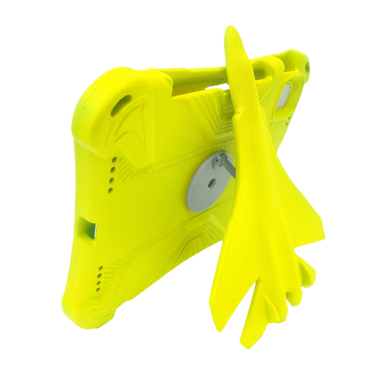 For iPad 2025 / 2022 360 Rotation Aircraft Holder EVA Shockproof Tablet Case(Yellow) - iPad 2025 / 2022 Cases by buy2fix | Online Shopping UK | buy2fix