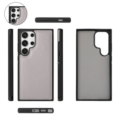 For Samsung Galaxy S24 5G Crossbody Multi-functional Zipper Wallet Litchi Leather Phone Case(Grey) - Galaxy S24 5G Cases by buy2fix | Online Shopping UK | buy2fix