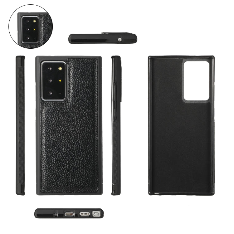 For Samsung Galaxy Note20 Ultra Crossbody Multi-functional Zipper Wallet Litchi Leather Phone Case(Black) - Galaxy Phone Cases by buy2fix | Online Shopping UK | buy2fix
