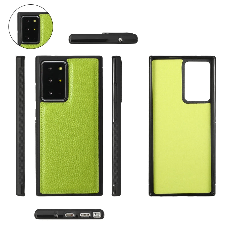 For Samsung Galaxy Note20 Ultra Crossbody Multi-functional Zipper Wallet Litchi Leather Phone Case(Green) - Galaxy Phone Cases by buy2fix | Online Shopping UK | buy2fix