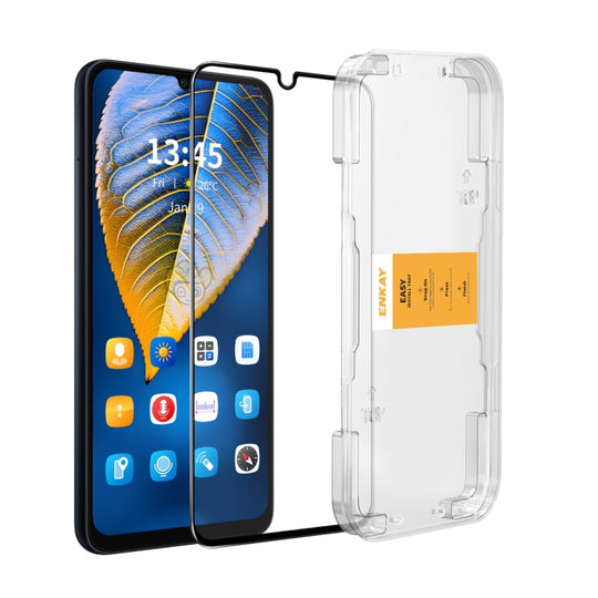 For Samsung Galaxy A16 5G ENKAY Easy Install High Alumina Silicon Full Glass Film