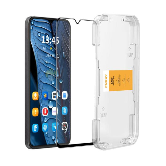 For Samsung Galaxy A17 / A26 ENKAY Easy Install High Alumina Silicon Full Glass Film