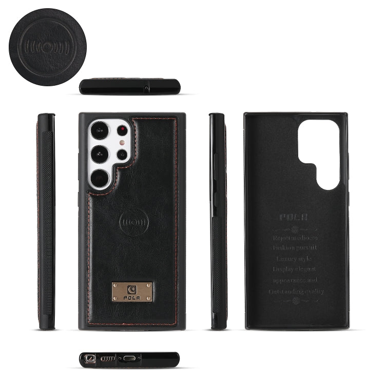 For Samsung Galaxy S23+ 5G Multi-functional Zipper Wallet Leather Phone Case(Black) - Galaxy S23+ 5G Cases by buy2fix | Online Shopping UK | buy2fix