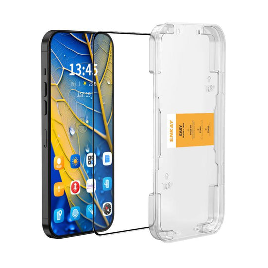For Motorola Moto G Power 2025 ENKAY Easy Install High Alumina Silicon Full Glass Film
