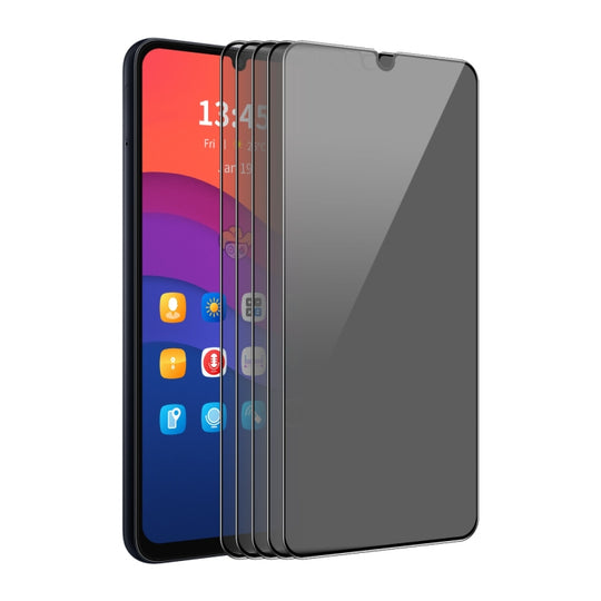 For Samsung Galaxy A15 4G / 5G 5pcs ENKAY Hat-Prince 360 Degree Anti-peeping Privacy Full Screen Tempered Glass Film