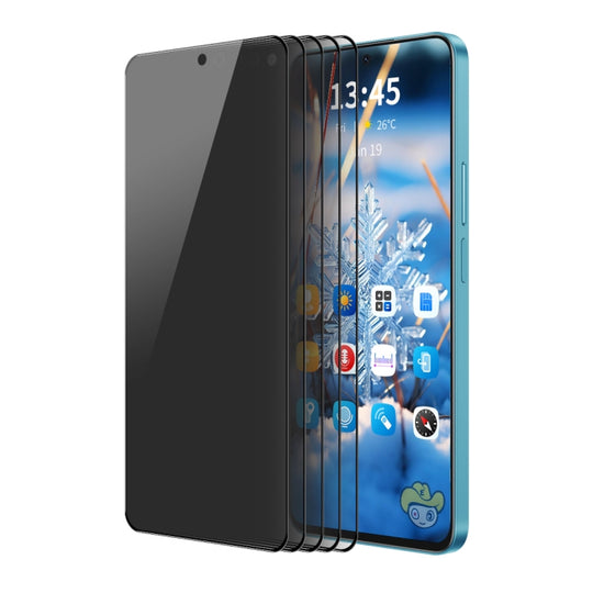 For Samsung Galaxy A35 / A55 5pcs ENKAY Hat-Prince 360 Degree Anti-peeping Privacy Full Screen Tempered Glass Film