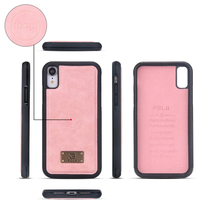 For iPhone XR Multi-functional Zipper Wallet Leather Phone Case(Pink) - More iPhone Cases by buy2fix | Online Shopping UK | buy2fix