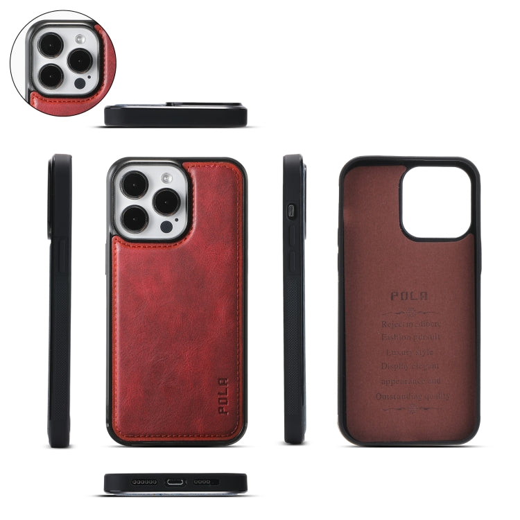 For iPhone 15 Pro Crossbody Multi-functional Zipper Wallet Leather Phone Case(Red) - iPhone 15 Pro Cases by buy2fix | Online Shopping UK | buy2fix