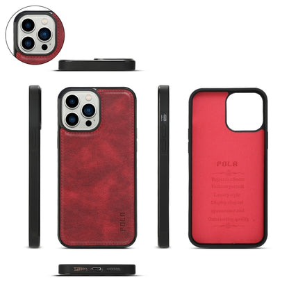 For iPhone 13 Pro Crossbody Multi-functional Zipper Wallet Leather Phone Case(Red) - iPhone 13 Pro Cases by buy2fix | Online Shopping UK | buy2fix